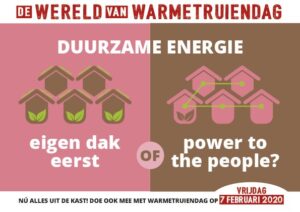 De wereld van Warmetruiendag – Duurzame energie